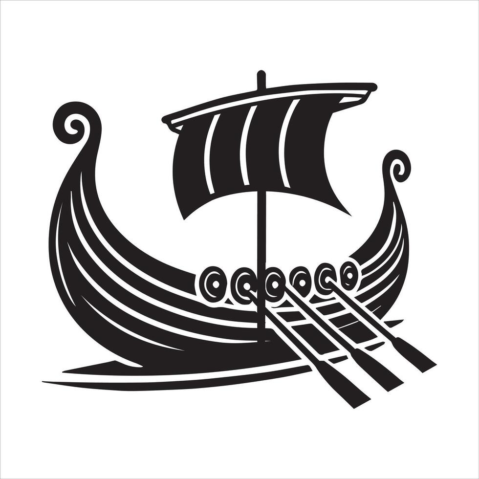 Luxury Cruise Ship Clipart Design with Waves vector