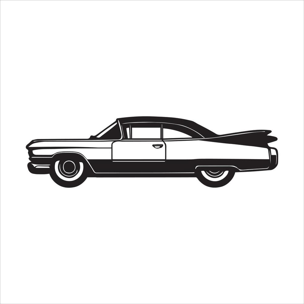 Luxurious Car Clipart Design with High-End Detailing vector