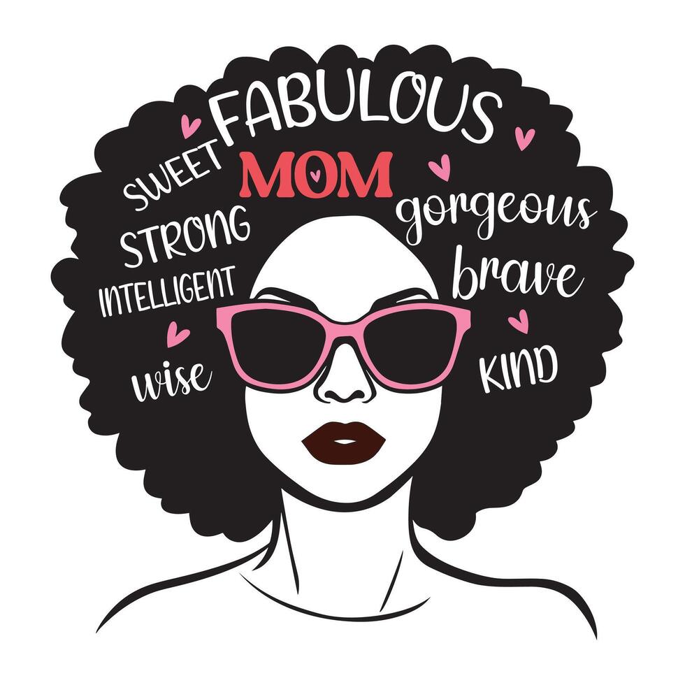 Loving Mom Life T-shirt Typography Design vector