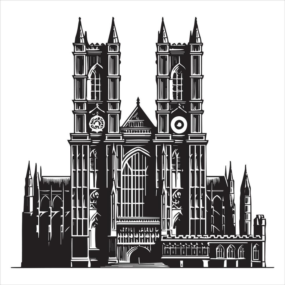 World Heritage Monuments in Stunning Illustration vector