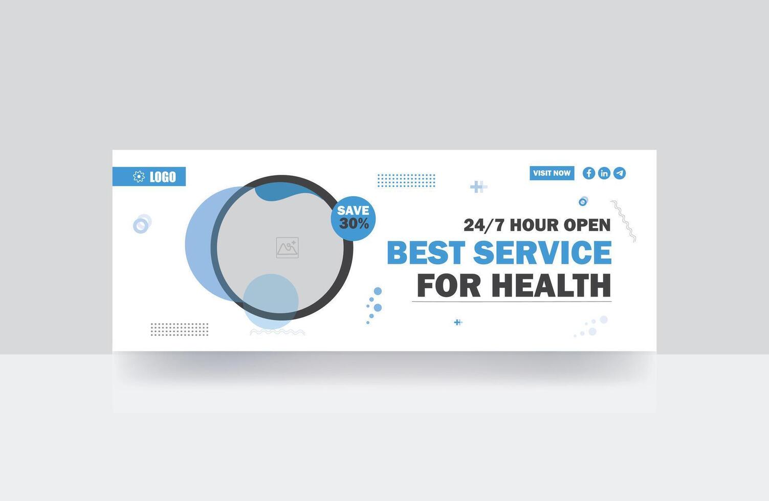 Dental healthcare banner cover design banner backgrounds cover template vector