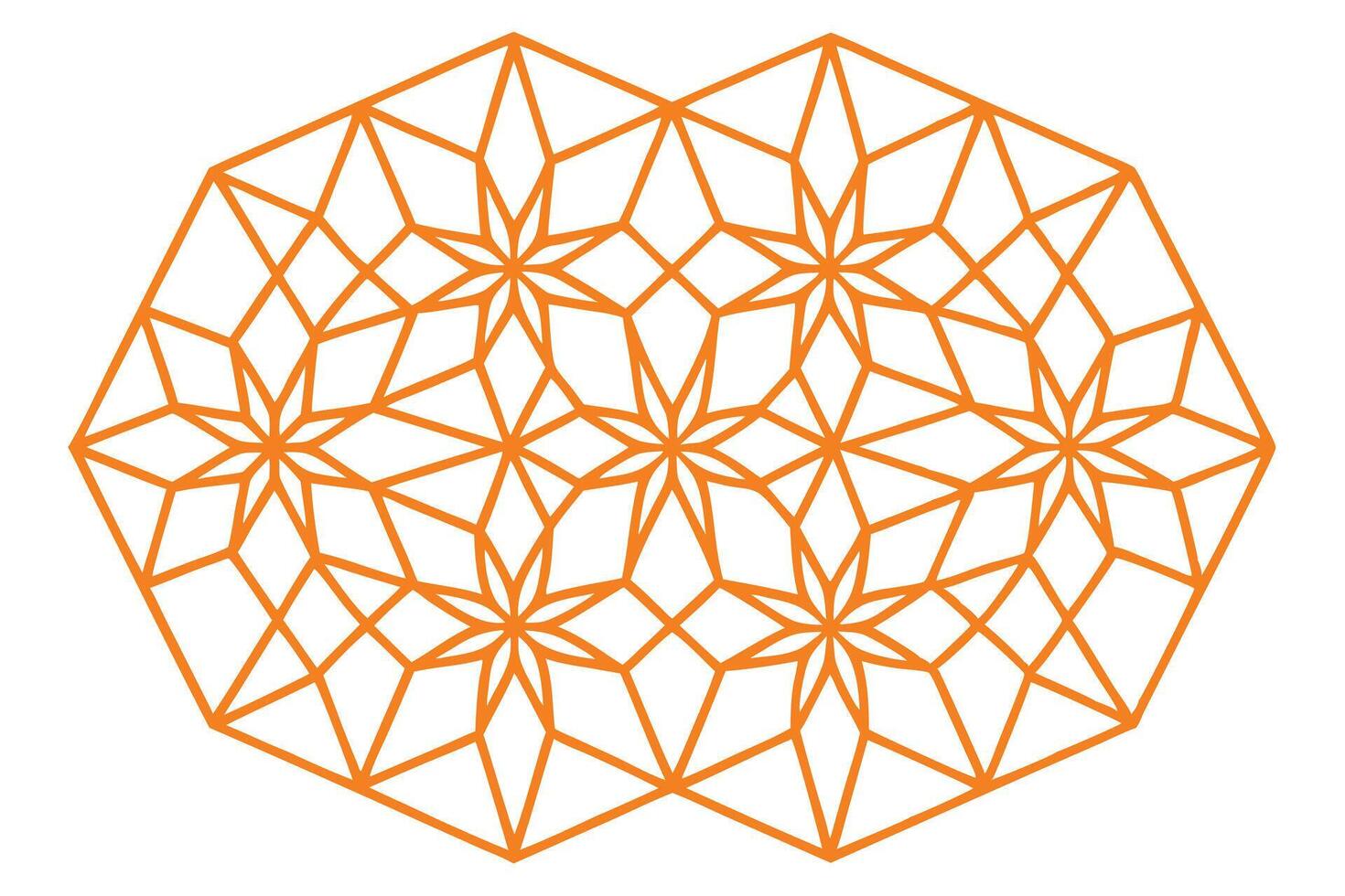 Vibrant geometric design featuring orange lines on clean white background, ideal for backgrounds, wallpapers, and modern design projects, Pattern Background vector