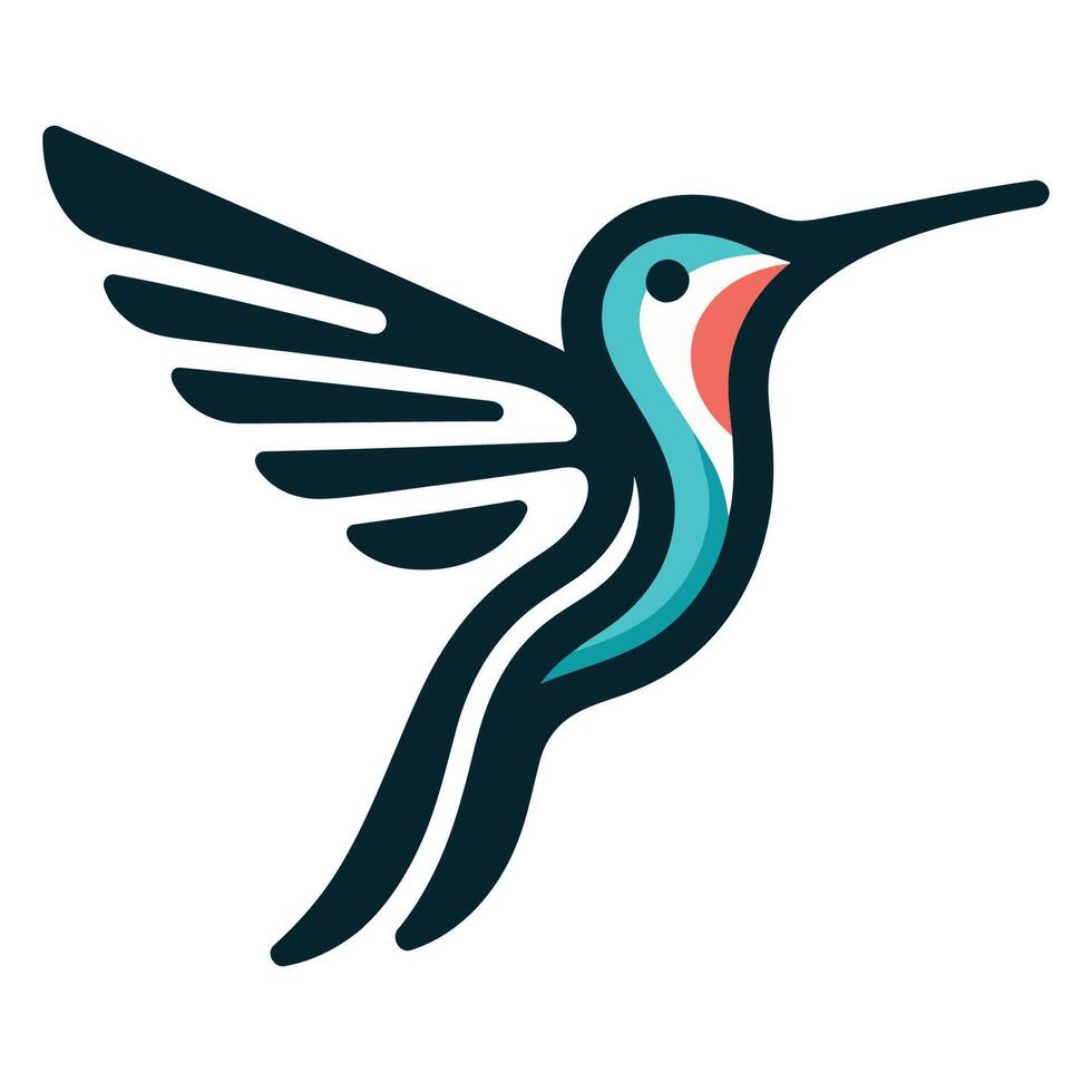 Hummingbird Logo for Business And Digital Use vector