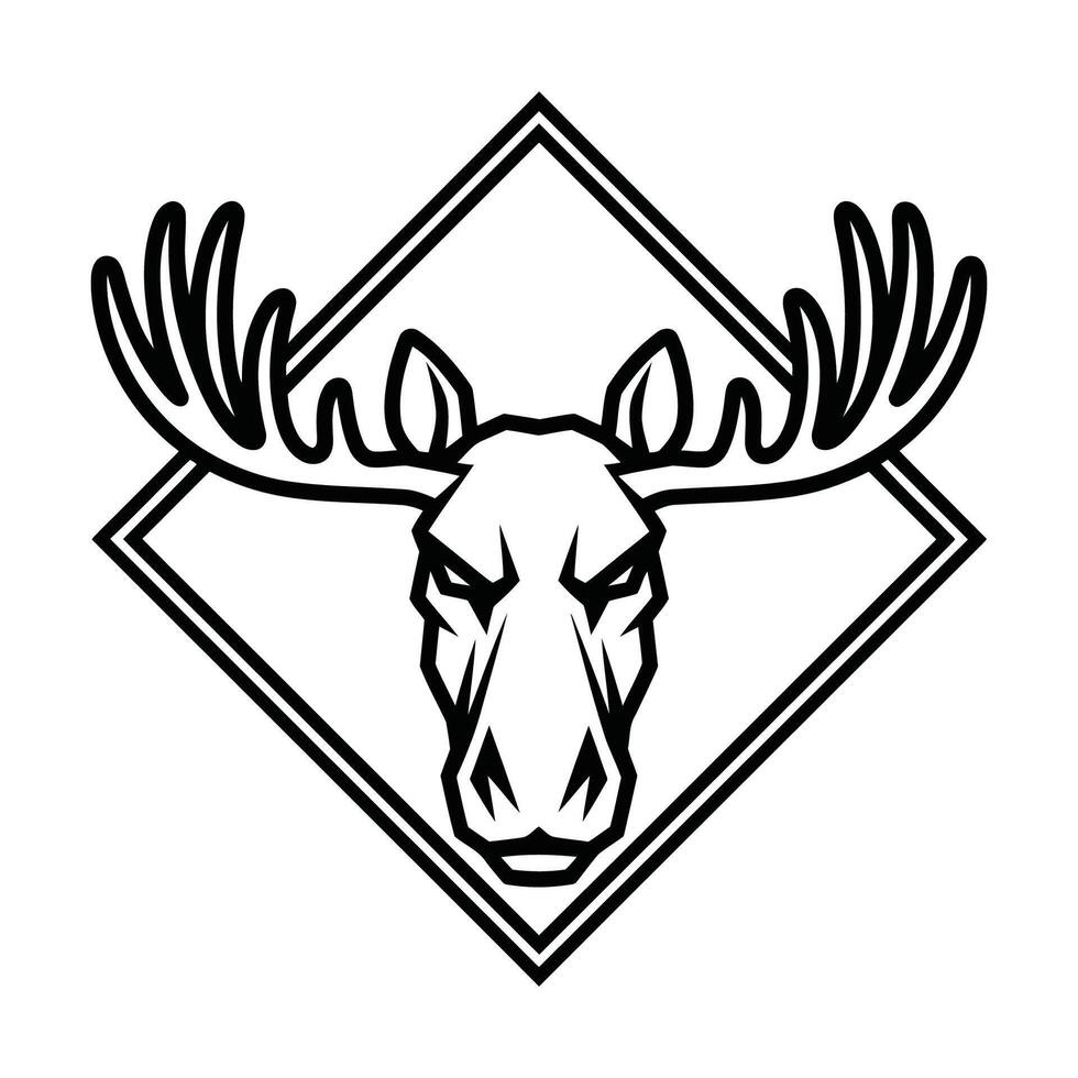 Majestic Moose Logo vector