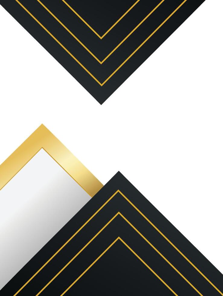 Gold and black paper BG vector