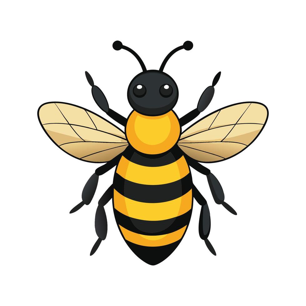 Engaging Bumblebee Illustration for Science Learning vector