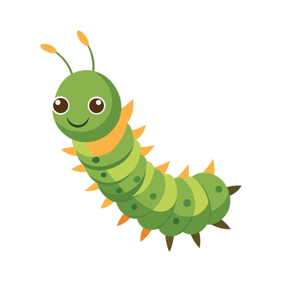 Illustration of an Earwig in Nature vector