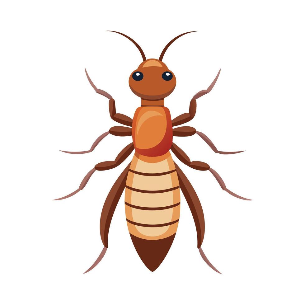 Stylized Termite for Creative Learning vector