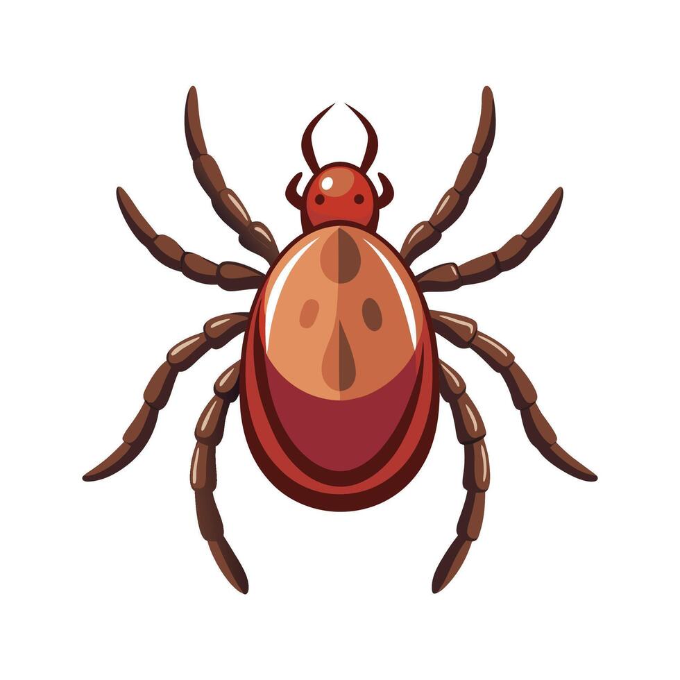 Stylized Tick for Fun Learning vector