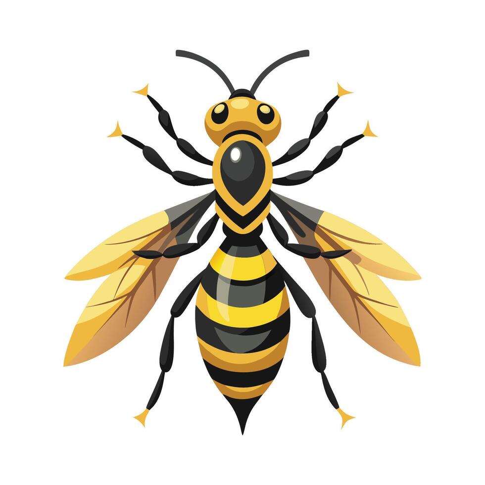 Vespula Germanica Artistic Design vector