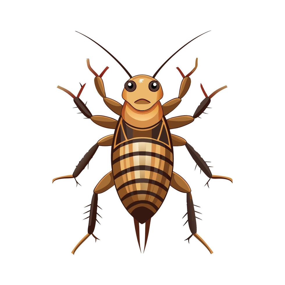Acheta Domesticus Creative Art vector
