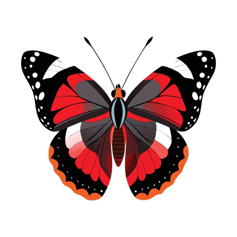 Argynnis Paphia Unique Art vector