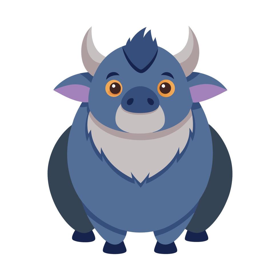 Bubas Bubalus Unique Artwork vector