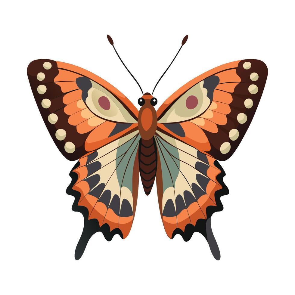 Charaxes Jasius Stunning Artwork vector