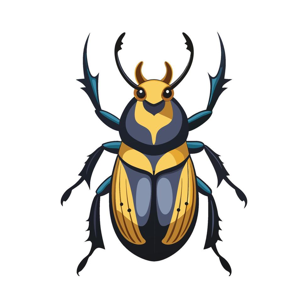 Dynastes Hercules Unique Art vector
