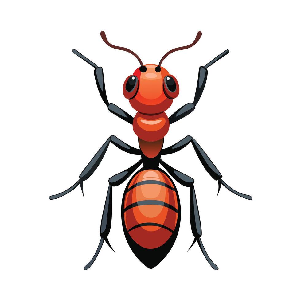 Formica Rufa Engaging Design vector