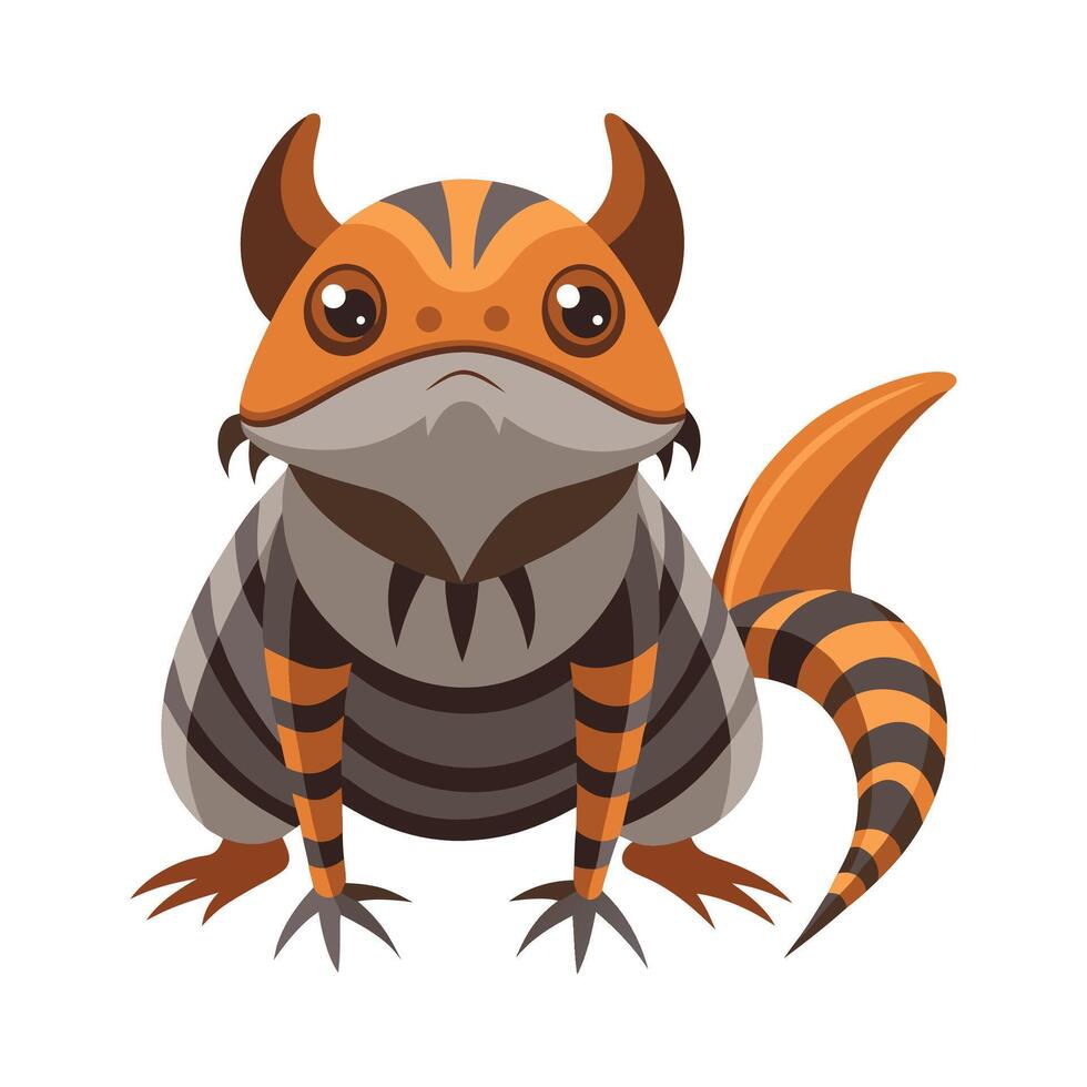 Gongylus Gongylodes Engaging Design vector