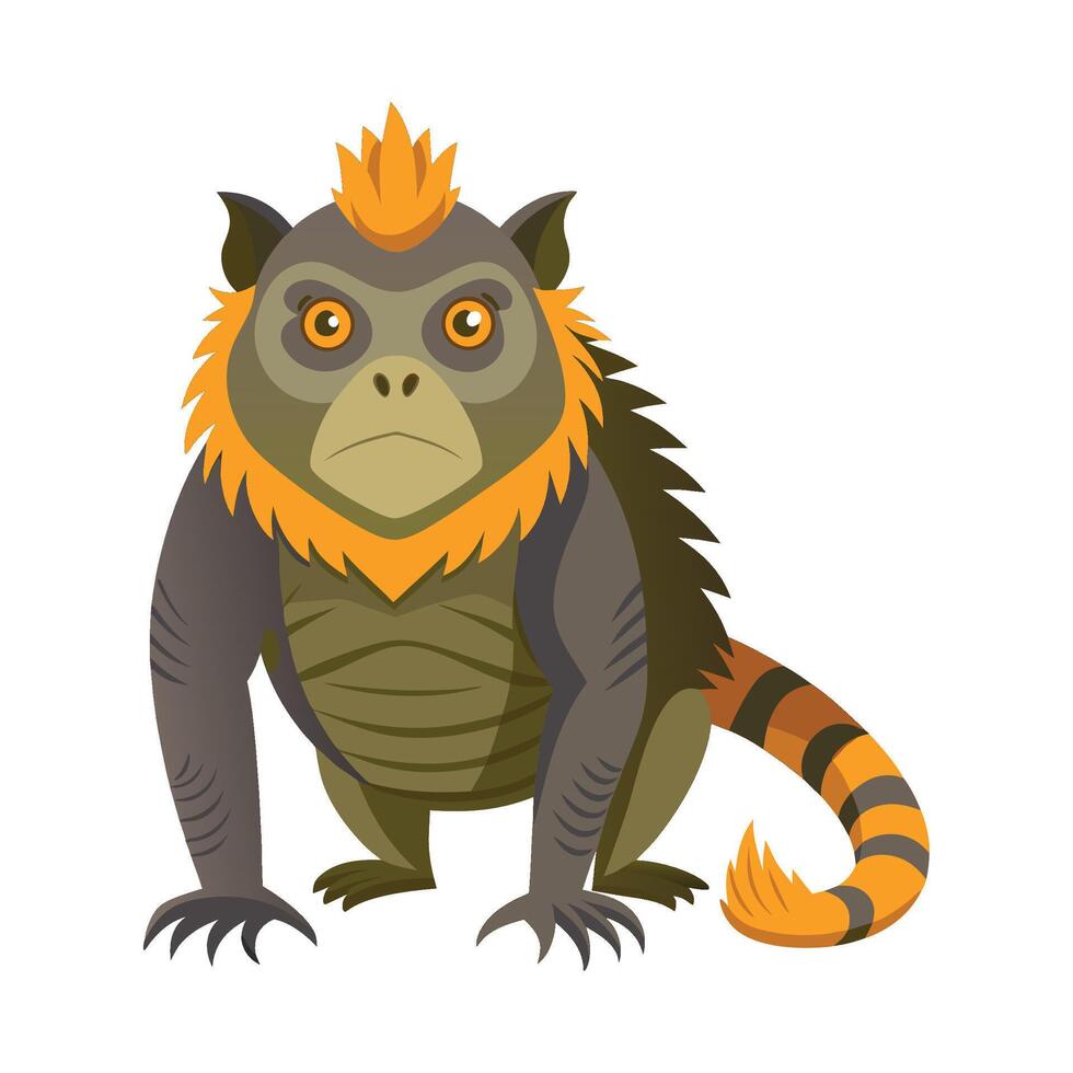 Gongylus Gongylodes Artistic Design vector