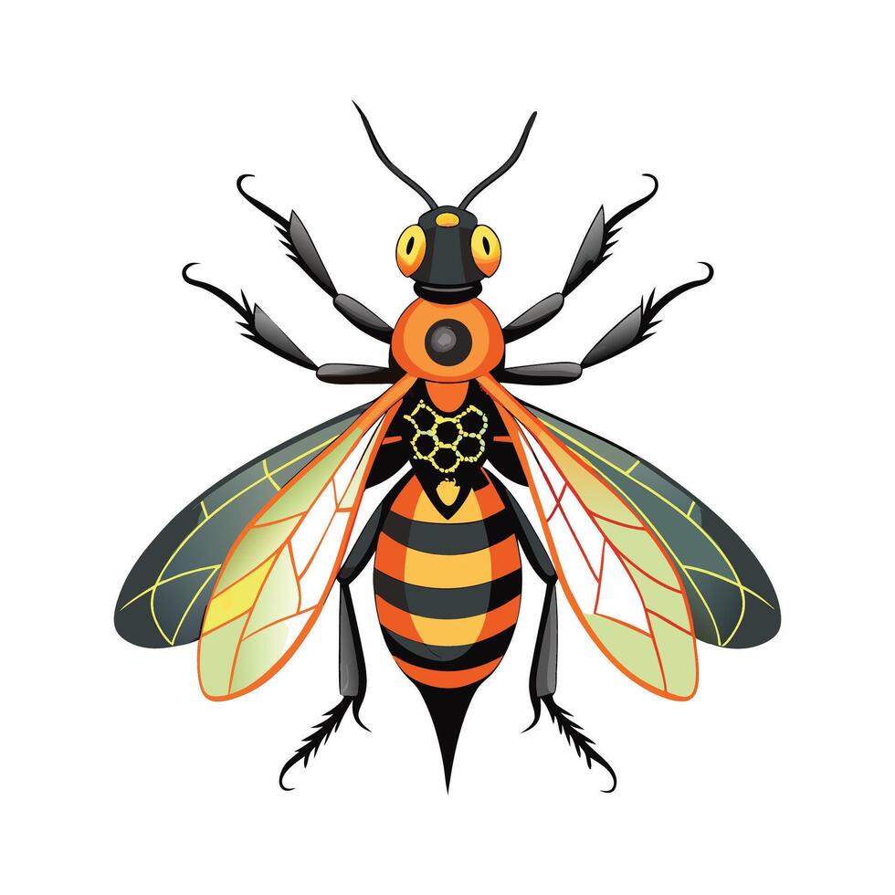Hydrometra Stagnorum Stunning Representation vector