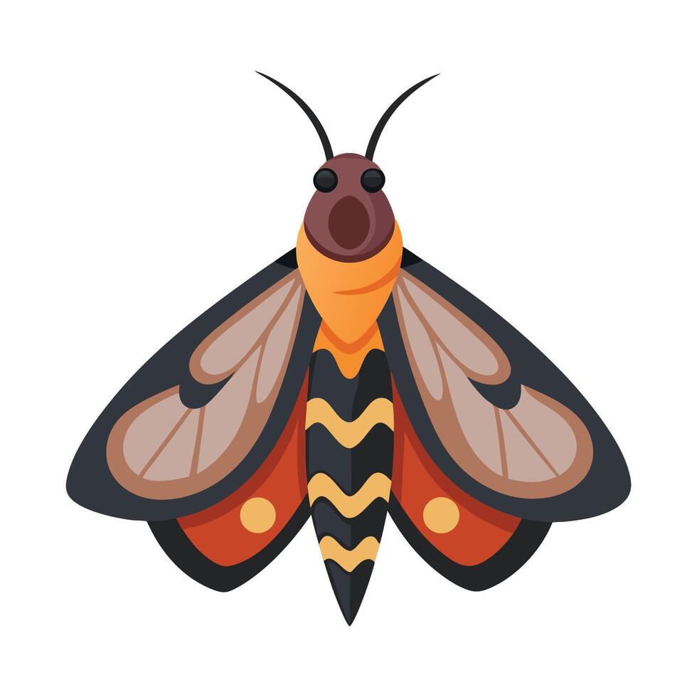 Hypomecis Roboraria Engaging Design vector