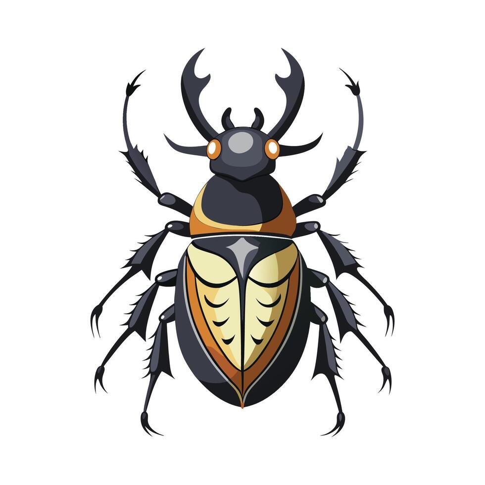 Megasoma Elephas Engaging Design vector