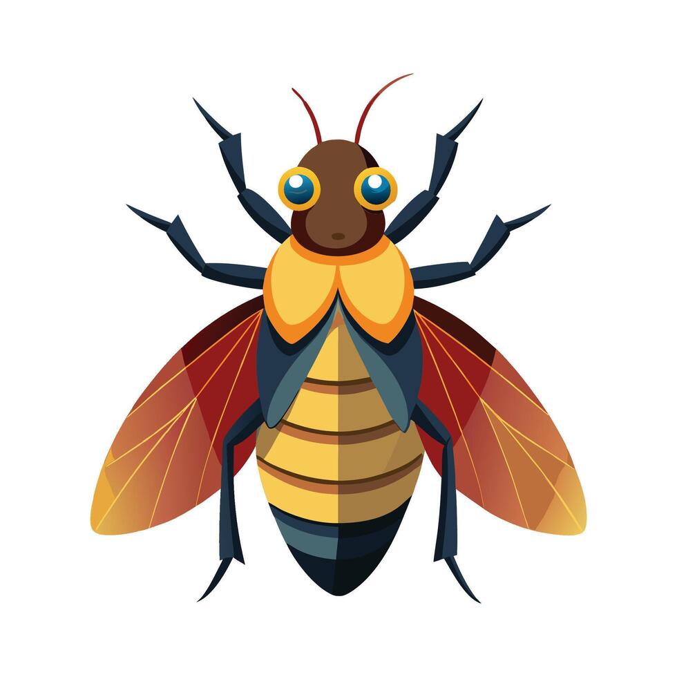 Meloe Proscarabaeus Artistic Design vector