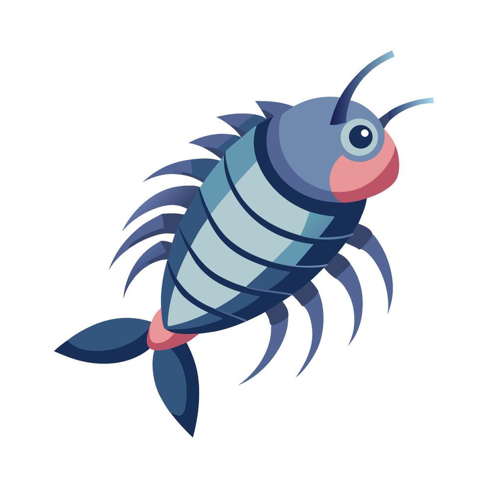 Petrobius Maritimus Engaging Design vector
