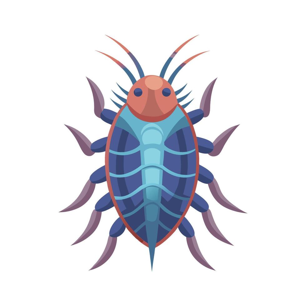 Petrobius Maritimus Artistic Design vector