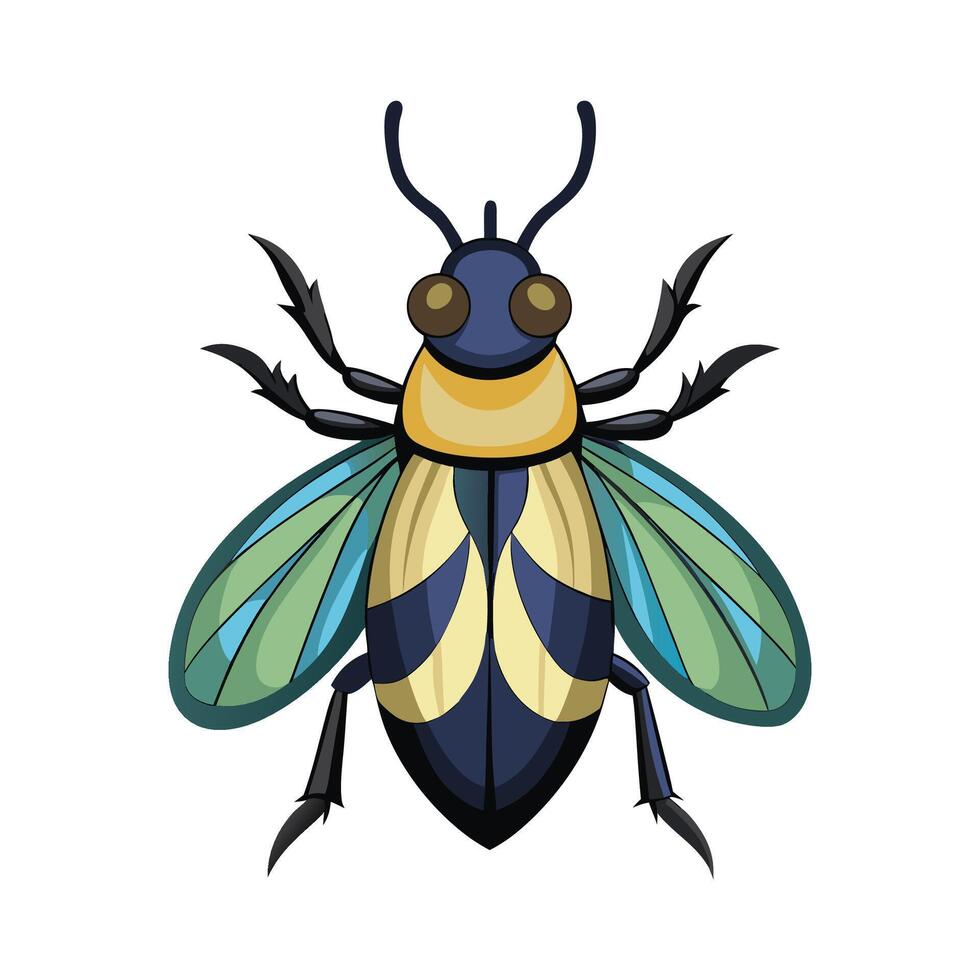 Popillia Japonica Unique Art vector