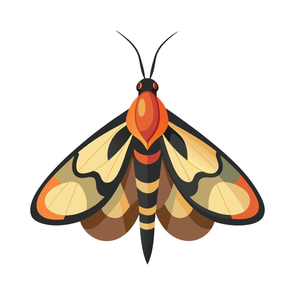 Pseudosphinx Tetrio Artistic Design vector