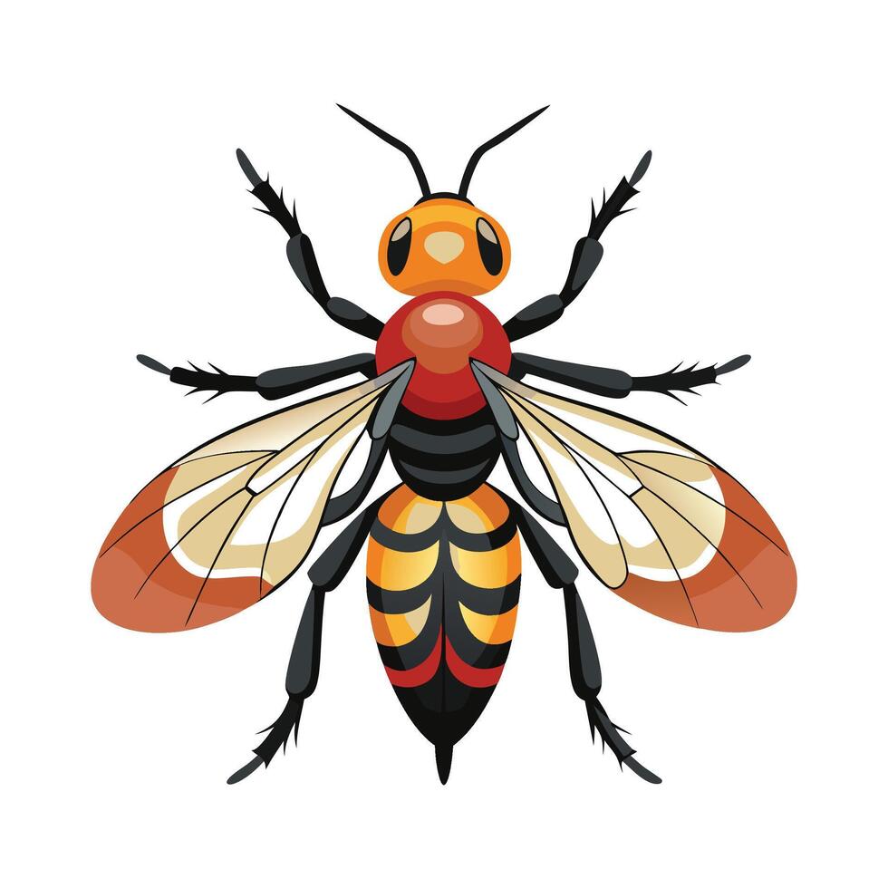 Reticulitermes Flavipes Stunning Representation vector