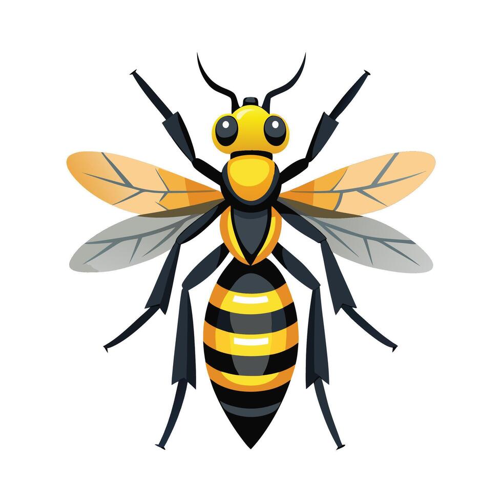 Sphex Ichneumoneus Stunning Representation vector