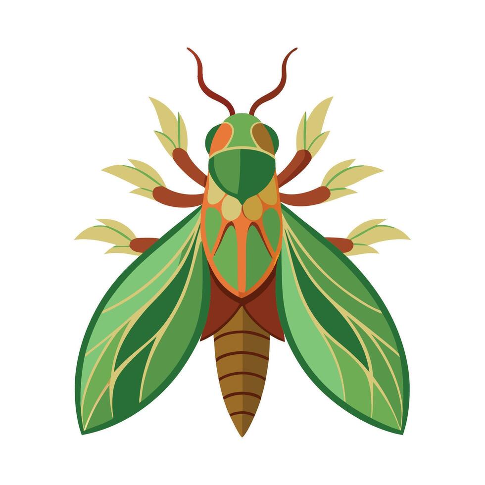 Supella Longipalpa Engaging Design vector