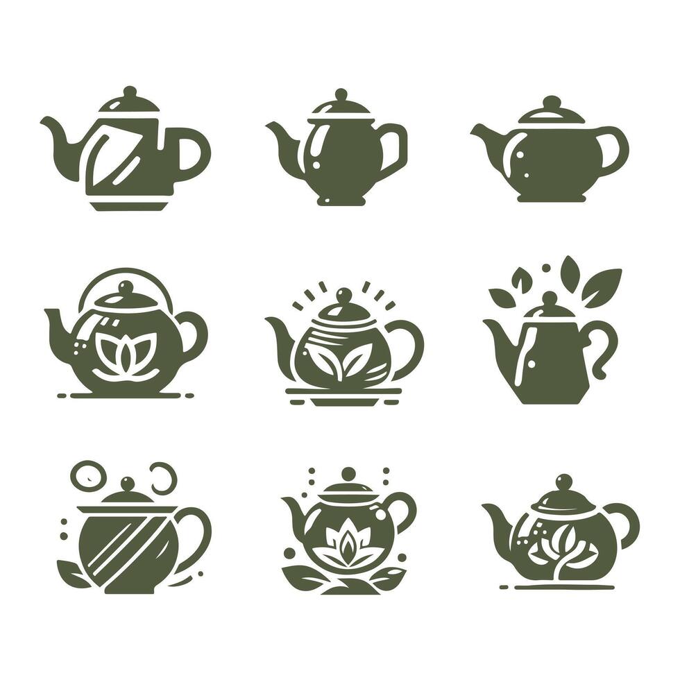 Haven Teapot Collection Logo vector