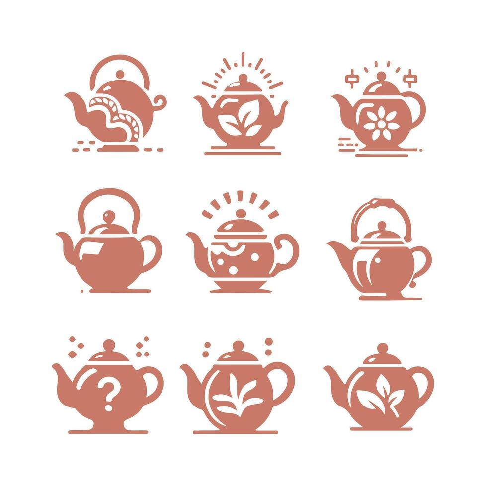 Willow Whisk Teapot Collection Logo vector