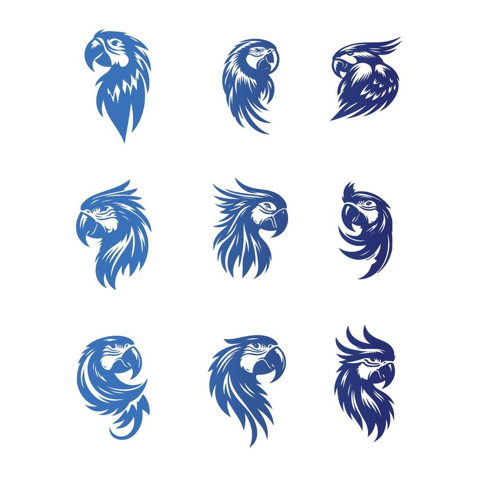 Mango Parrot Collection Logo vector