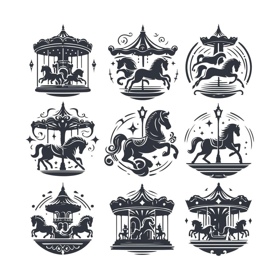 Twilight Twirl Straight Razors collection logo vector