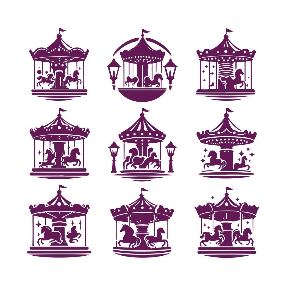 Enchanted Ride Straight Razors collection logo vector