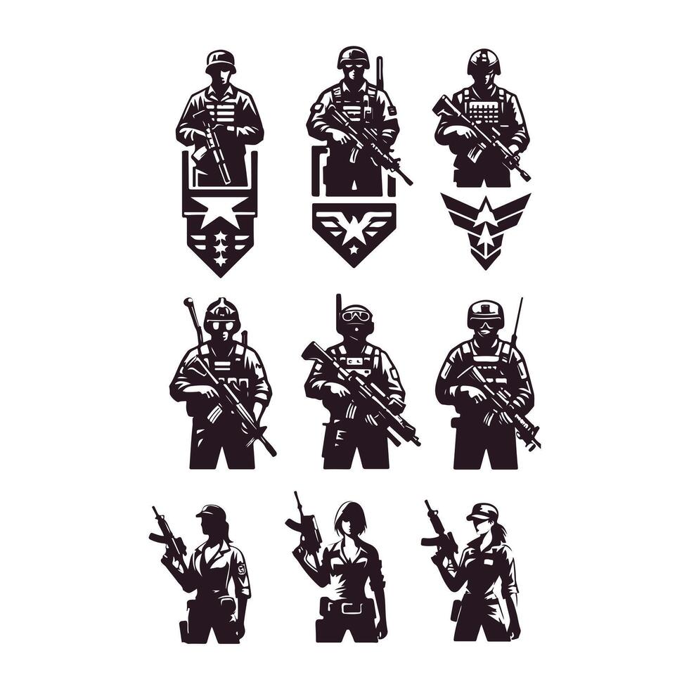 Dreadblade Warrior collection logo vector