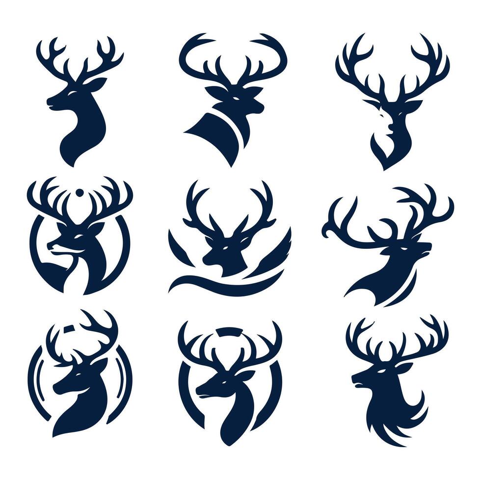 Feather Sprint Ostrich collection logo vector