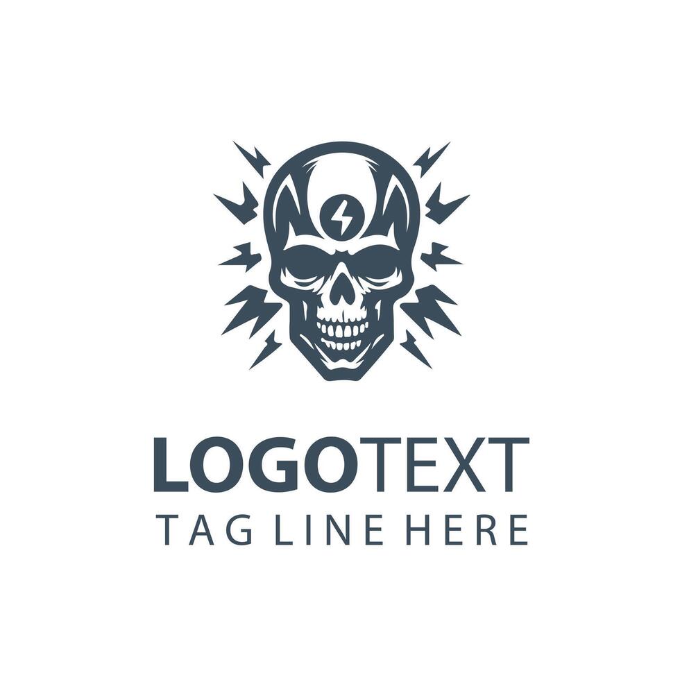 Zap Casket Skull ds vector