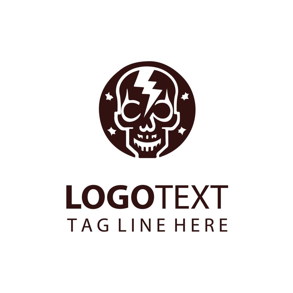 Static Skull Skull ds vector