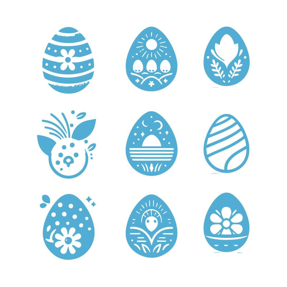 Easer Egg Collection Logo vector