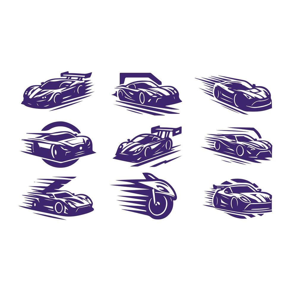 Velocity X Fas Racing Car Collection Logo vector