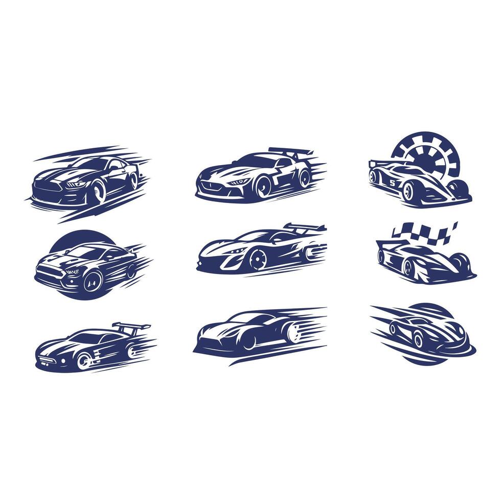 Vortex Fas Racing Car Collection Logo vector