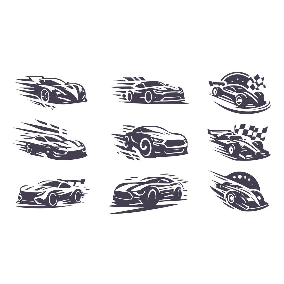 Lightning Fury Fas Racing Car Collection Logo vector