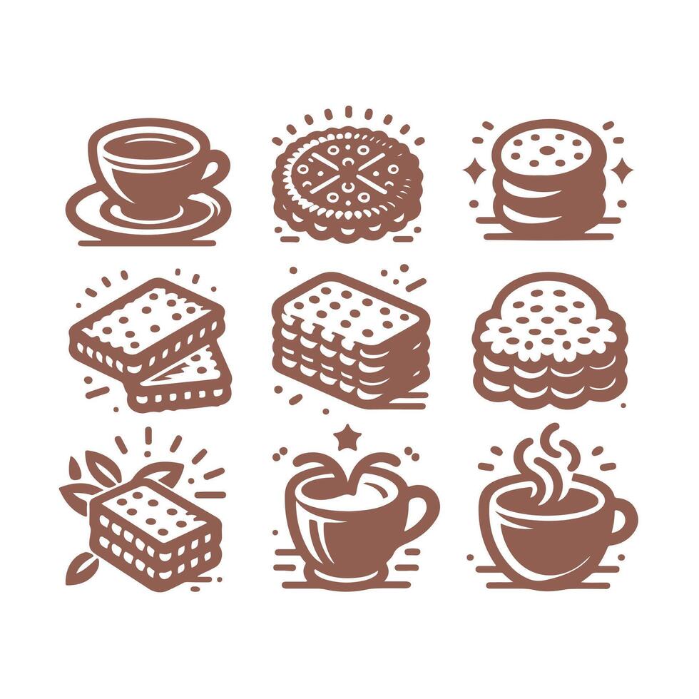 Crumble Charm Buscit Collection Logo vector
