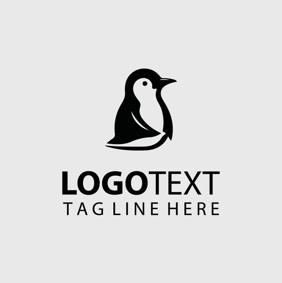 Trails Penguin Logo vector