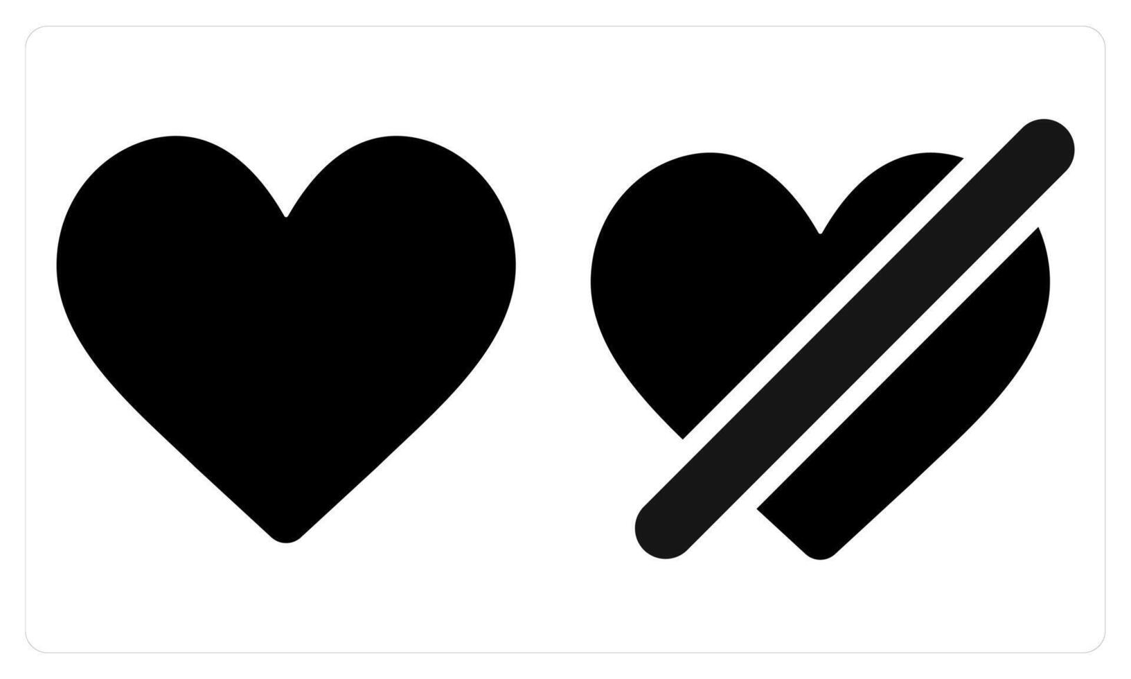 In Love Falling In Love in black color vector