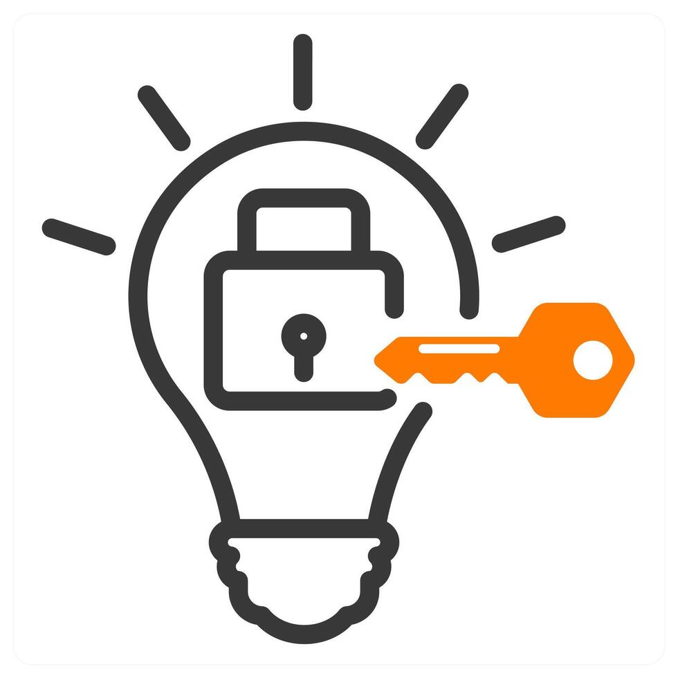 problem fix icon in orange color vector